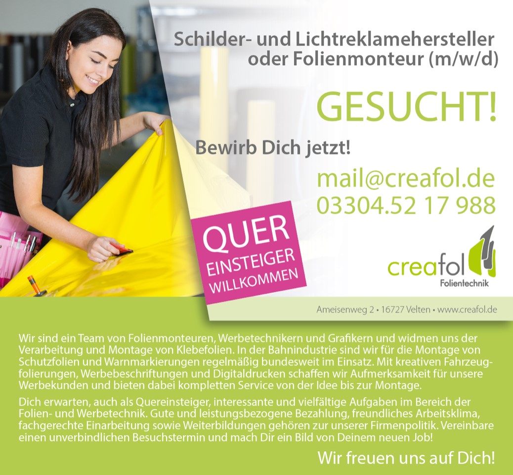 Stellenangebot